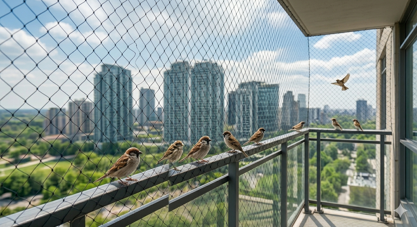 Bird Protection Safety Nets Kompally | TG Safety Nets