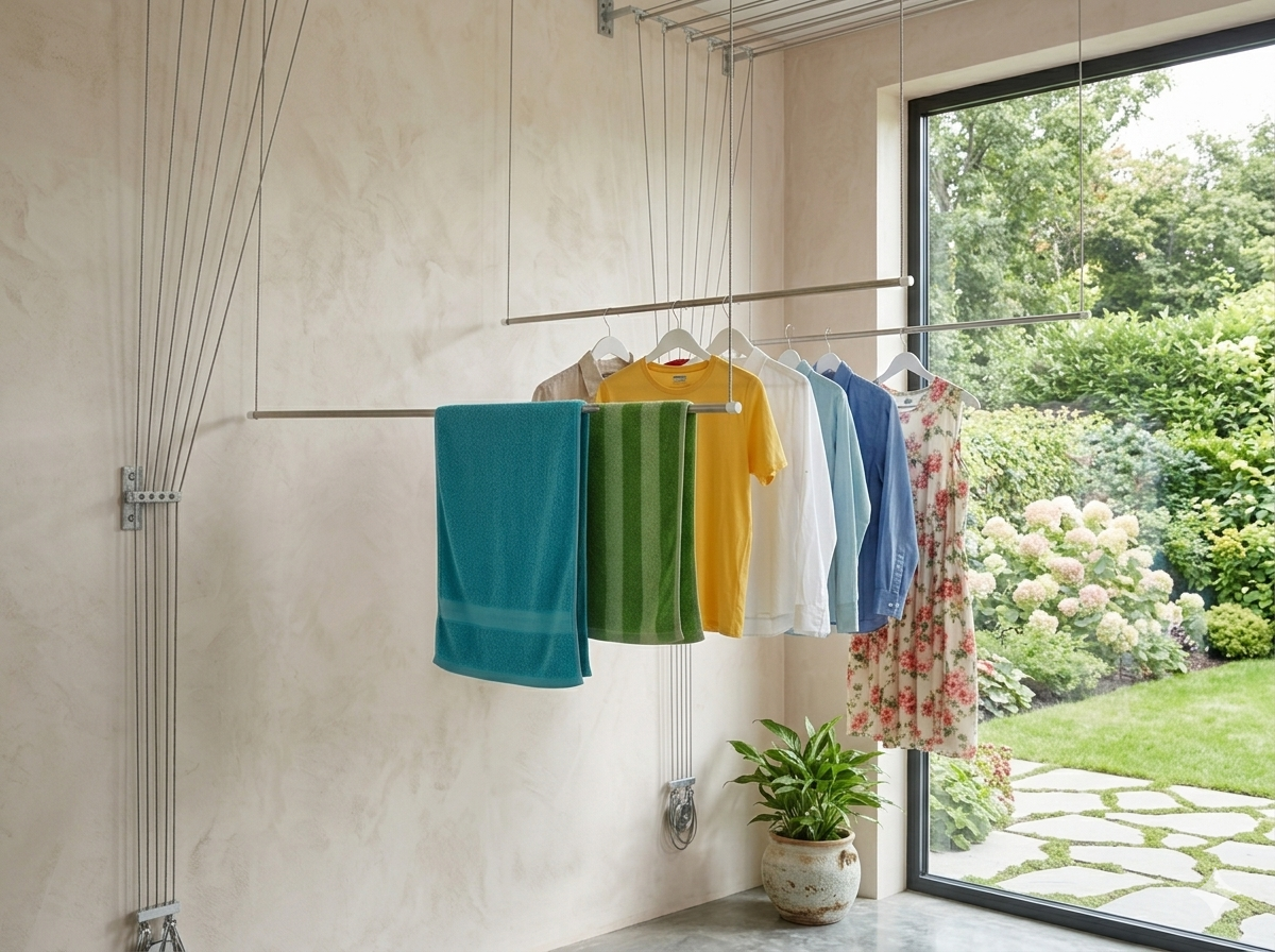 Ceiling Cloth Hanger Installation Kompally