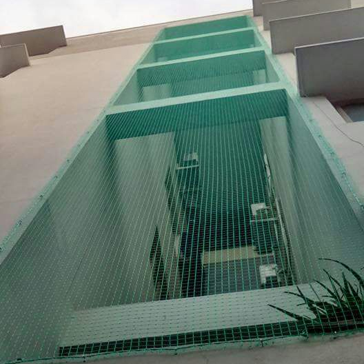 Open Area Building Safety Net for High Rise