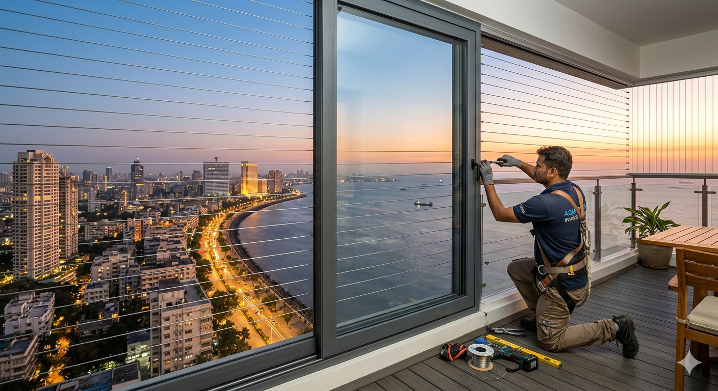 Call for Invisible Grill Installation Kompally