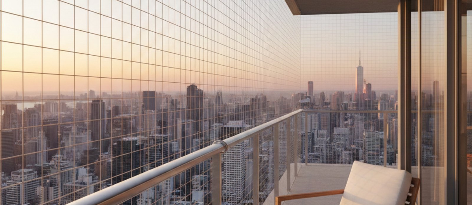 Child Safety Balcony Netting Installation